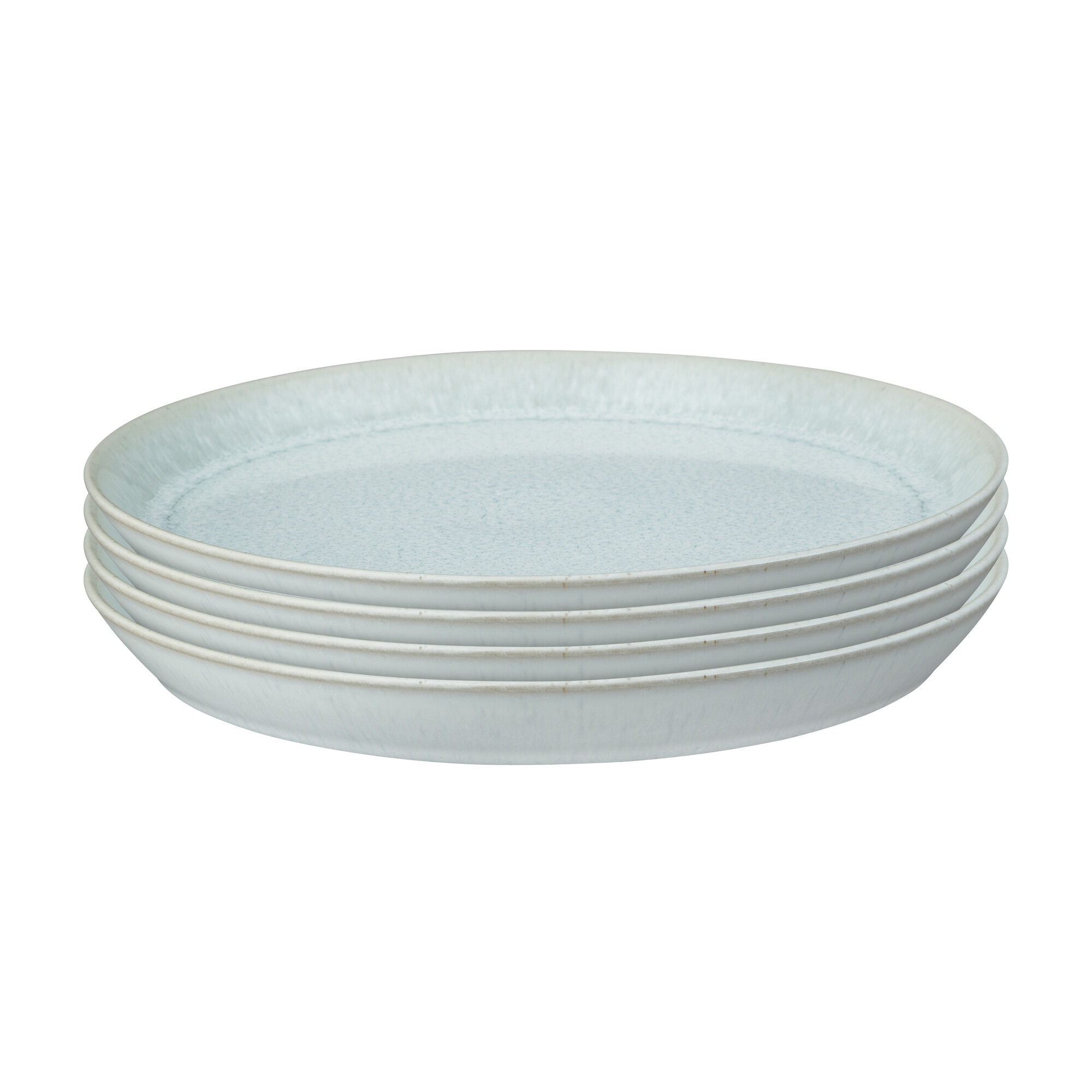 Product photograph of Kiln Green Set Of 4 Dinner Plates from Denby Retail Ltd